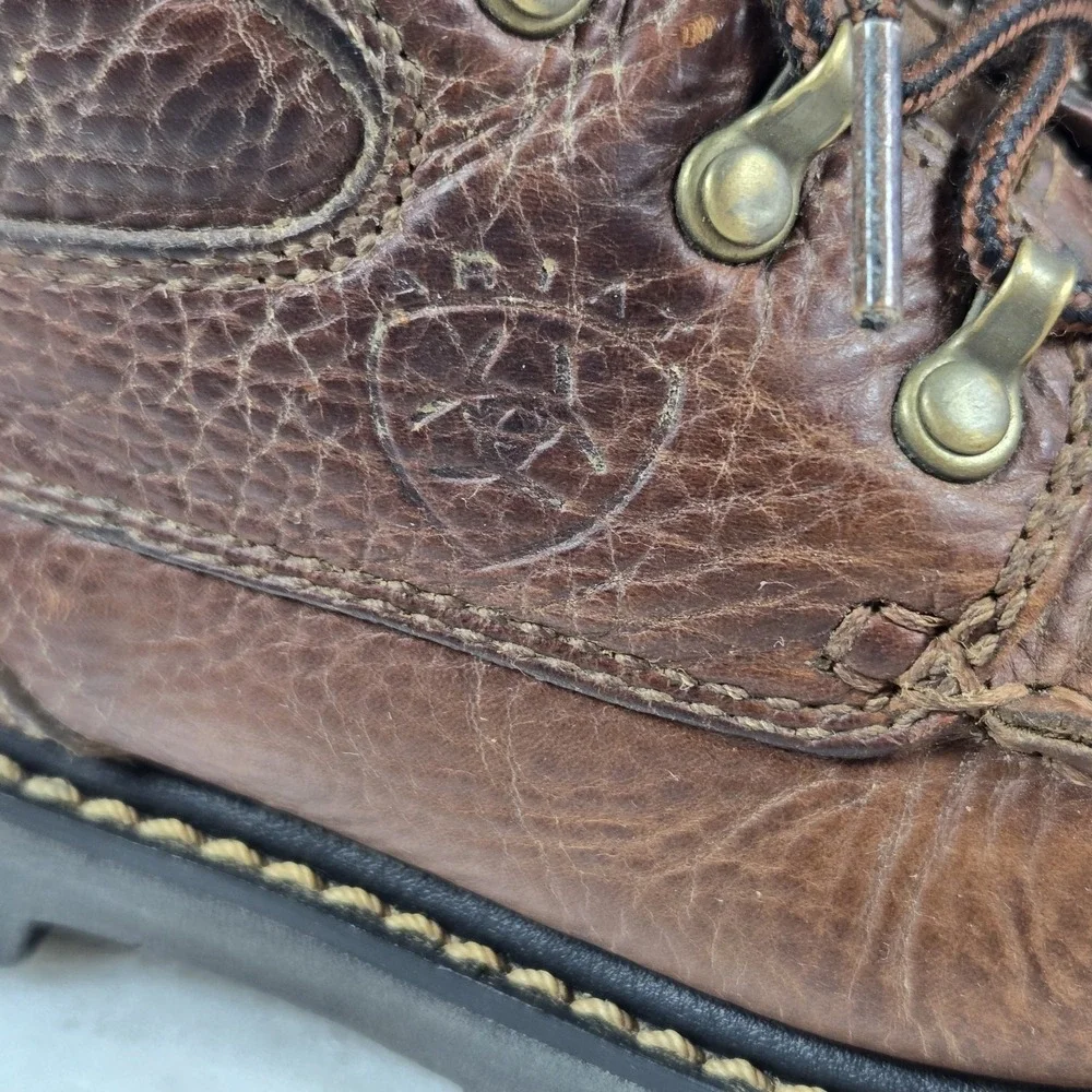 Ariat Women's Switchback US 6.5B Brown Leather Lace Up Ankle Chukka Boots #17720